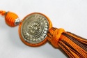 <b>Brelok Artystyczne Zdobienia - Marokański Ornament z Pomarańczem<b>